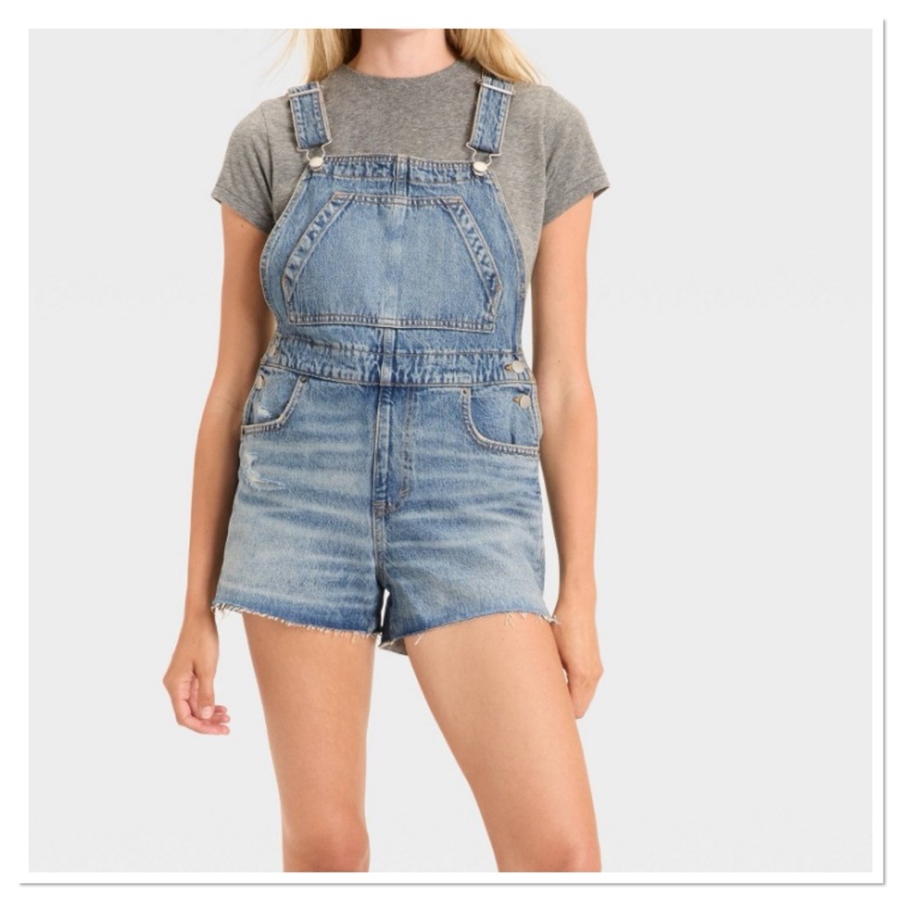 Denim Blue Women's Shortalls Universal Thread